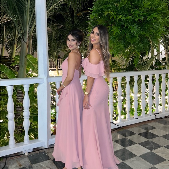 green emerald velvet dress Off-The-Shoulder Ruffled Prom Dress with Sequins Lilac / Medium